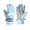 Blue, variant on SUXIAN Exercise Gloves Winter Ski Lined Thickened Windproof - Touchscreen Outdoor Sports Cycling Riding Work Out Gloves Pink One Size