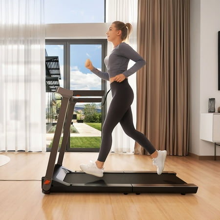 Denise Austin WalkingPad Collapsible Treadmill - Gray
