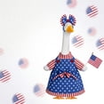 thumbnail image 6 of AuroraX 4th of July Porch Goose Outfit Sets Porch Goose Clothes Set for Porch Goose 23 Inch Garden Large Patriotic Seasonal White Goose Decorations Party, 6 of 7