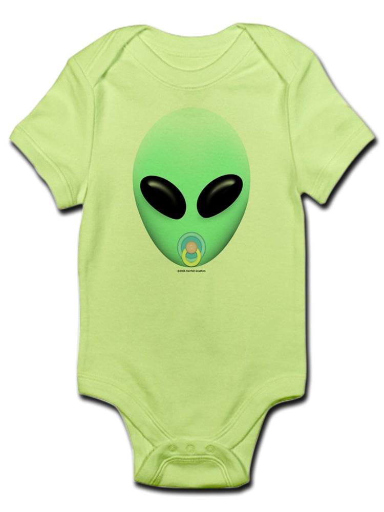 alien onesie baby
