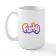 thumbnail image 2 of CafePress - Furby Logo - 15 oz Ceramic Large White Novelty Mug, 2 of 6