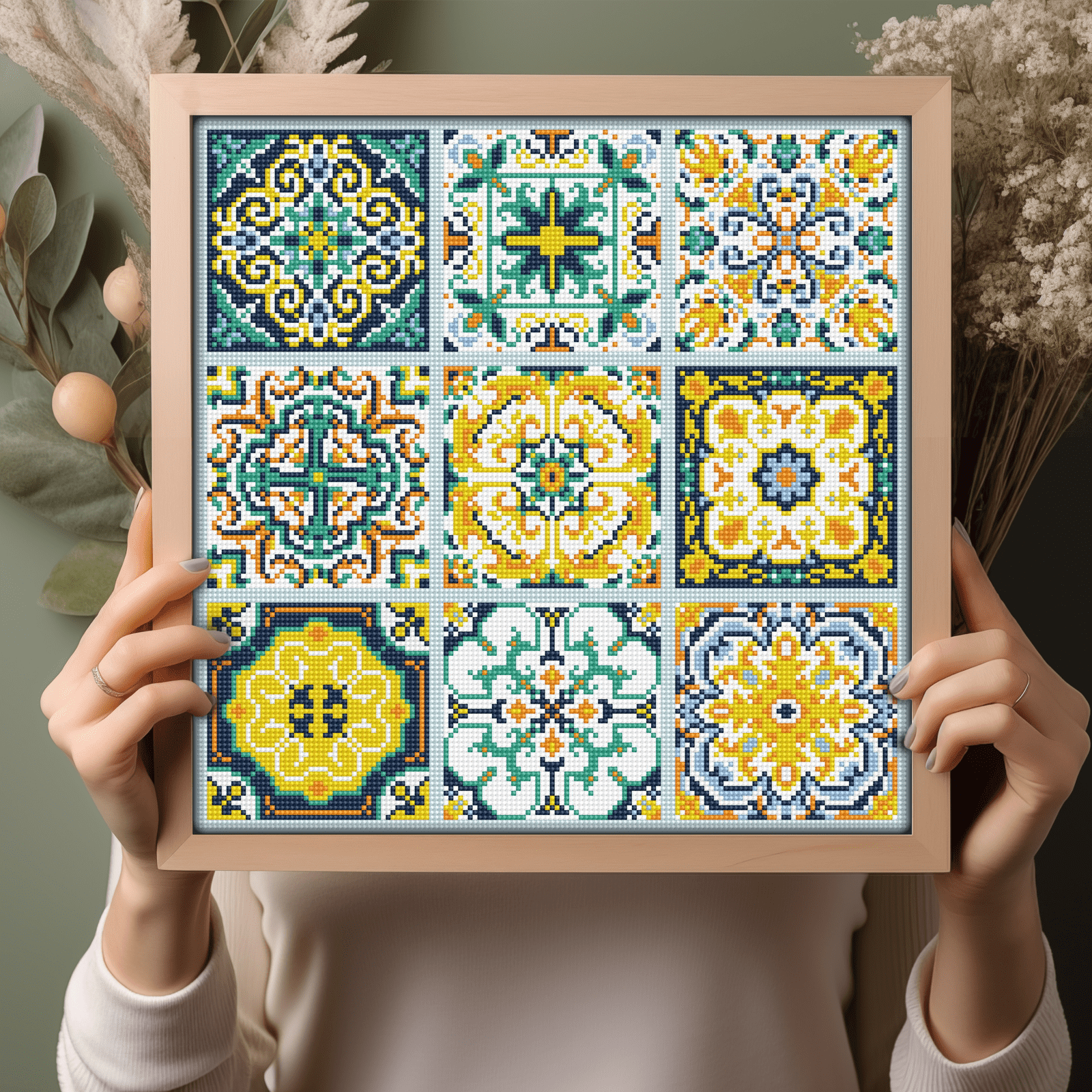 Diamond Dotz Mesmerising Tile Diamond Painting Kit - 16.5" x 16.5"