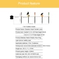 thumbnail image 3 of Qiaoxi 0.03w Outdoor Solar Lights Built In Automatic Timer Waterproof Halloween Props For Yard Patio Garden Pathway Porch Decor, 3 of 7