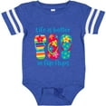 thumbnail image 3 of Inktastic Life is Better Flip Flops Girls Baby Bodysuit, 3 of 5