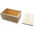 thumbnail image 2 of Wooden Unfinished Storage Box with Slide Top$$Art & Craft, 2 of 5