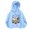 Blue, variant on Big Girls Casual Hoodie Cute Cartoon Cat Graphic Hooded Sweatshirt, Sizes 11-12