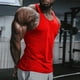 thumbnail image 1 of pstuiky Camisetas sin mangas para hombre, Camiseta deportiva de manga corta con cuello redondo, ajustada y de alta resistencia, de color liso para hombre Camisas de hombre m, 1 of 6