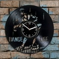 thumbnail image 2 of Dancer Vinyl Record Wall Clock Dancing Home Decoration Dancer Clock Dancing Clock Gift for Girl Dancer Gift Dancer Wall Art 12 inch Wall Clock Vintage Dancer Wall Clock Modern, 2 of 9