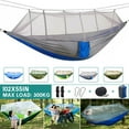 2 Person Double Camping Hammock Chair Bed Outdoor Hanging Swing