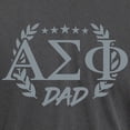 thumbnail image 3 of CafePress - Alpha Sigma Phi Greek Dad Stone T Shirt - Mens Comfort Colors Shirt, 3 of 5