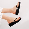 thumbnail image 5 of ibiyuan Flip Flops Women Thong Sandals for Women Dressy Non- Tpr Sole Home Slippers Women Flexible Orthofeet Shoes for Women for Beach, Pool, Dorm, Bathroom, Spa, Gym and Travel, 5 of 8
