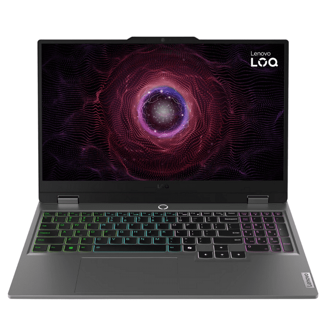 Laptop Gamer Lenovo LOQ 15ARP9 15.6" FHD 144Hz Ryzen 5 7235HS 16GB RAM 512GB SSD RTX 4050 6GB Win11 Luna Gray Retroiluminado
