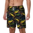 thumbnail image 2 of Gaeub Monster Truck1 Mens Swim Trunks Stretch Beach Shorts Quick Dry for Men Swim Shorts Swimwear with Pockets- XX-Large, 2 of 9