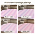 thumbnail image 7 of ODIKA 2'x3' Washable Accent Rug Pet Friendly, Bedside Mat Pink Ombre Stripe Motif Confetti Dot Gradient Watercolor Large Flowing Dynamic for Bedroom, Nursery, RV, 7 of 7