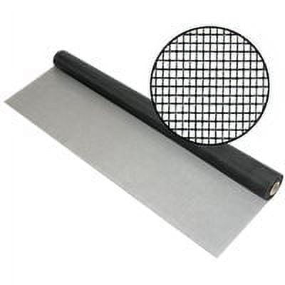 Replacement Screen, Fiberglass, 72 in W, 100 ft L, 0.013 in Wire Dia, Charcoal