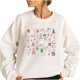thumbnail image 1 of Mujer Casual Navidad Otoño Invierno Imprimir Sudadera Fleece Térmico O-cuello Manga larga Oversize Top Fridja fksj576, 1 of 7