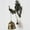 B, variant on EGNMCR Wind Chimes for Outside Indoor And Outdoor Retro Horse Owl Shaped Bell Doorbell Hanging Door Bell Doorbell