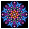 thumbnail image 1 of Peinture Diamant 5D Fleur Géométrique Pleine Perçage DIY, 1 of 3