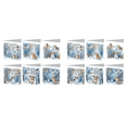 thumbnail image 1 of Kit Tarjeta Felicitación Con DIY Cachorro Nieve 6 Uds. Pintura Taladro 5D, 1 of 6
