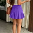 thumbnail image 7 of OGLCCG Girls Pleated Skirt with Shorts Athletic Tennis Skirts Kids Teen High Waisted School Uniform Mini Skirts 2-15 Years, 7 of 7