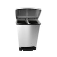 thumbnail image 2 of bote para basura de pedal duo 25l, 2 of 4