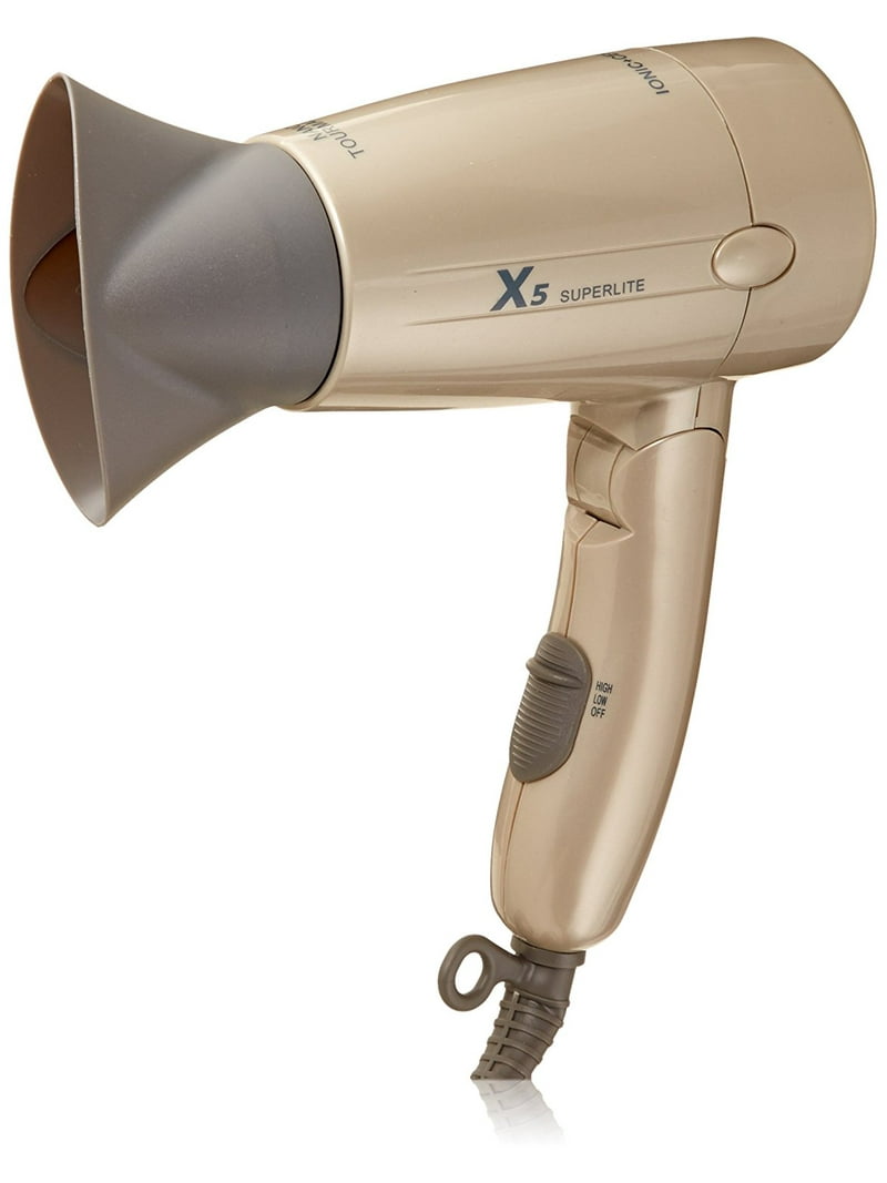 X5 Superlite Mini Travel Hair Dryer - Nano Tourmaline & Ionic