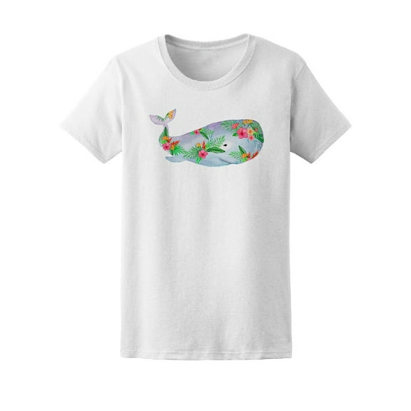 Creative Natural Whale Tee Women's -Image by Shutterstock