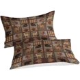thumbnail image 2 of LAICAIW, Rustic Quilt, Lodge Cabin, 3-Piece, Queen, 2 of 7