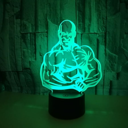 

Wekity 3D creative night light USB powered 7-color LED light suitable for children s gift bedroom decoration
