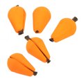 thumbnail image 1 of Float Foam Tear Drop, 5Pcs Durable Tear Drop Foam Strike Indicator Easy To Install  for Fly Fishing for Outdoor Orange, 1 of 8