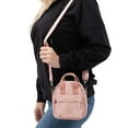 thumbnail image 5 of LAVA Women Small Crossbody Purses Waterproof Nylon Shoulder Travel Bags Small Backpack (Pink), 5 of 10