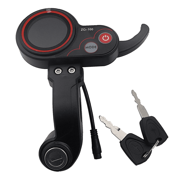 Pantalla LCD Scooter Eléctrico Pantalla LCD / Cuadro De Instrumentos MUEOSI Para Scooter Eléctrico Hitway H5 - Muestra Velocidad, Batería Y Permite Bloqueo Accesorios Patinete Electrico