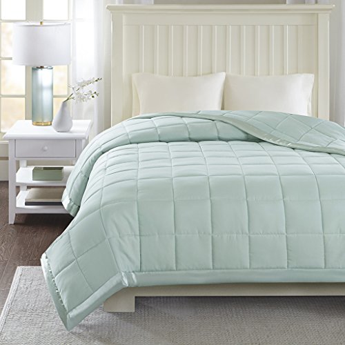 Microfiber Down Alternative Stain Resistant Blanket White King Bedding Blankets Throws