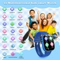 thumbnail image 6 of TOPCHANCES Kids Smart Watches, Touch Screen Smartwatch for  Boys Girls with 2-way Call, Dual Cameras, 31 Games, Music Player, Video, Educational Toys Gifts, Blue, 6 of 8