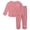 Pink Cloud Wash, variant on Barbie Toddler Girls' 2-Piece Fleece Sweatshirt and Joggers Set Blush Pink