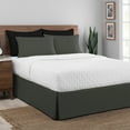 thumbnail image 2 of Today's Home Gray Tailored Polyester Bed Skirt, Twin, 2 of 6