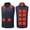Blue, variant on Dovford Heated Vest USB Electric Heated Vest Heating Jacket 13 Heating Zones Winter Vests for Outdoor Motorcycle Camping Fishing Skiing