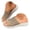 Brown, variant on Women's Rhinestones Platform Slides Sandals Knit Fashion Comfortable Open Toe Slip On Summer Walking Slippers (6.5,Grey)
