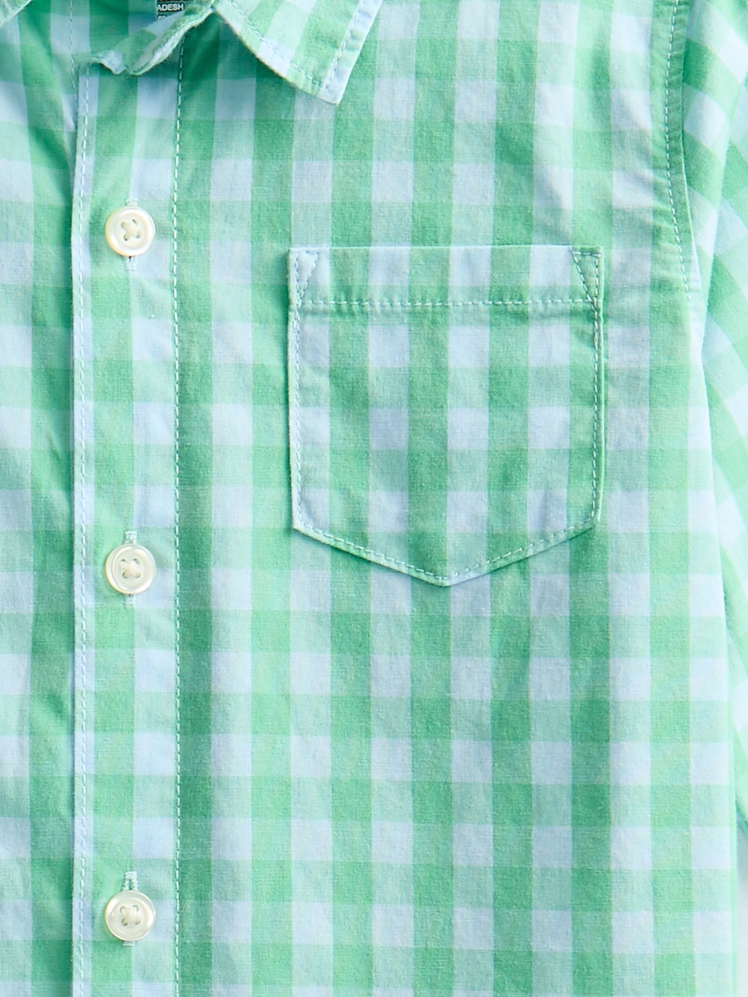 Wonder Nation Toddler Boys Woven Shirt, Sizes 12M-5T
