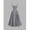 Black and White, variant on Black And White Gingham Square Neck Fit & Flare Midi Dress