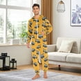 thumbnail image 3 of joogoo Cartoon Car Vehicle Unisex Adults Onesies Pajamas Jumpsuits L, 3 of 7