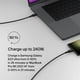 thumbnail image 3 of Cable de alimentación USB-C a USB-C Belkin BoostCharge de 1 m negro, 3 of 8