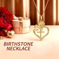 thumbnail image 6 of Heshpaws  925 Sterling Silver Cross Necklace, Rose Heart Pendant Necklaces for Women, Elegant Cross Chain Jewelry Gifts with Gift Box, Ideal Mother's Day Gifts for Women Mom, 6 of 7