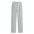 thumbnail image 7 of Mens Dress Pants with Pockets, Elastic Waist Casual Business Pants,Regular Fit Straight Leg Work Pants, Pleated Front Slacks Pant 3XL, 7 of 7
