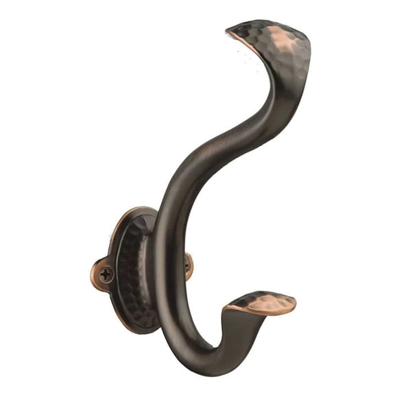 Hickory Hardware Signature Hooks Collection Signature Hook - Oil Rubbed Bronze Highlighted