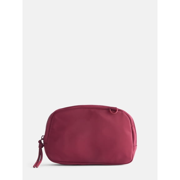 No Boundaries Women's Hands Free Fanny Pack, Rich Red