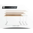 thumbnail image 6 of FEZIBO Electric Stand up Desk Frame, Height Adjustable Standing Desk Frame, White, 6 of 7