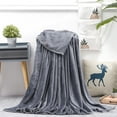 thumbnail image 4 of Large Throw Blanket Soft Lightweight Flannel for Cozy Comfort and Warmth, 4 of 4