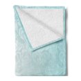 thumbnail image 2 of Turquoise Soft Flannel Fleece Throw Blanket, Retro Style Medieval European Victorian Gradient Royal Pale Patterns Artwork Print, Cozy Plush for Indoor and Outdoor Use, 60" x 80", Blue, by Ambesonne, 2 of 5