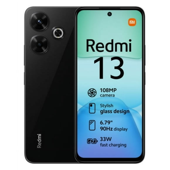 XIAOMI REDMI 13 6+128GB DS MIDNIGHT BLACK NFC